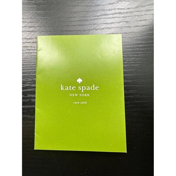 Kate Spade New York Light Blue Leather Tote Bag Satchel Purse - Picture 7 of 8